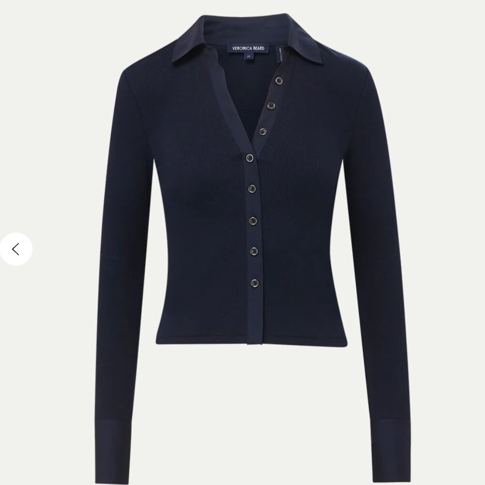Veronica Beard Scottie Button-Down Shirt